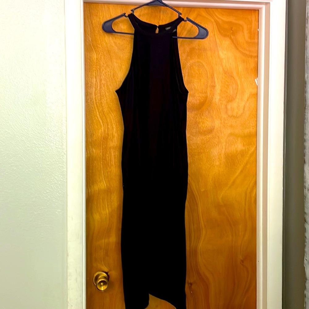 Black halter Dress